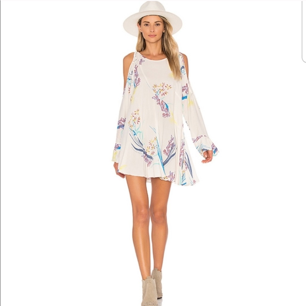 Free People Clear Skies Cold Shoulder Tunic